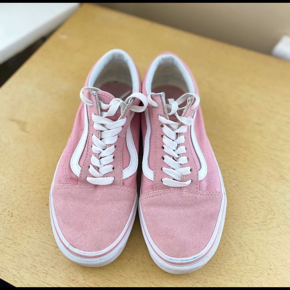 pink vans size 8